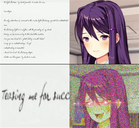 yuri ddlc poems